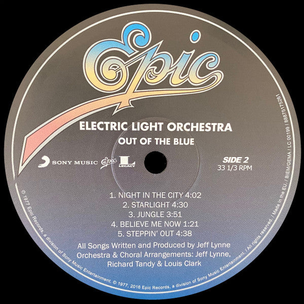 Electric Light Orche - Out Of The Blue - Vinyl Record image 1