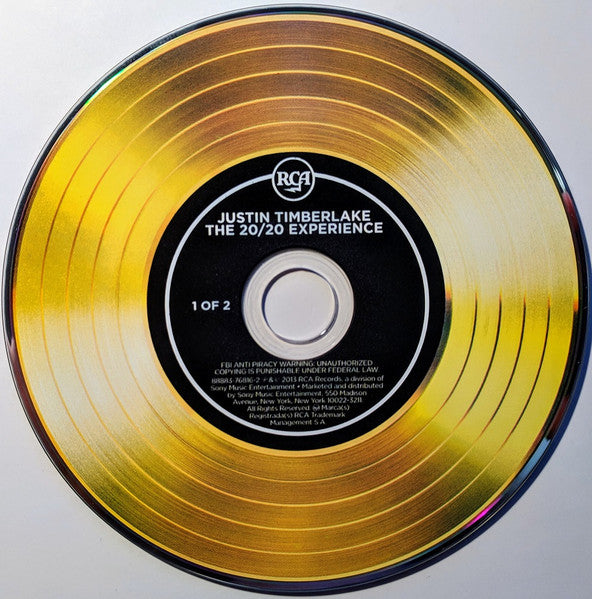 Justin Timberlake - 20/20 Experience - The Complete Experience - CD image 4