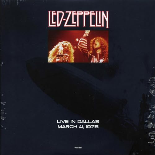 LED ZEPPELIN - Live in Dallas March 4 1975 - Vinyl Record image 1
