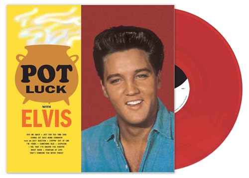 ELVIS PRESLEY - Pot Luck (Limited Red Vinyl) - Vinyl Record image 1
