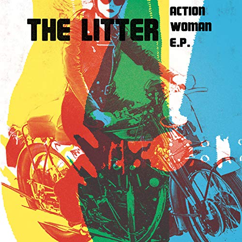 LITTER - ACTION WOMAN EP - Vinyl Record image 1