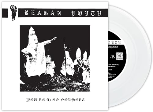 REAGAN YOUTH - GO NOWHERE - Vinyl Record 7 image 1