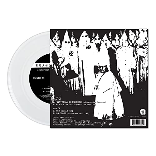 REAGAN YOUTH - GO NOWHERE - Vinyl Record 7 image 2