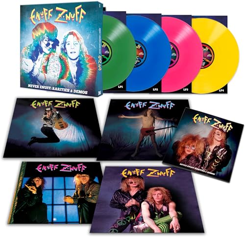 ENUFF Z'NUFF - RARITIES & DEMOS (4LP/COLORED VINYL) - Vinyl Record4 image 1