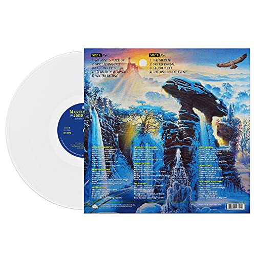 MARTIN BARRE & JOHN - WINTER SETTING (WHITE VINYL) - Vinyl Record image 2