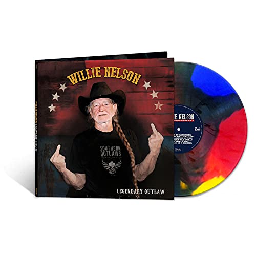 WILLIE NELSON - LEGENDARY OUTLAW - Vinyl Record image 1