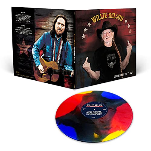 WILLIE NELSON - LEGENDARY OUTLAW - Vinyl Record image 2