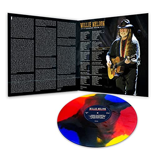 WILLIE NELSON - LEGENDARY OUTLAW - Vinyl Record image 3