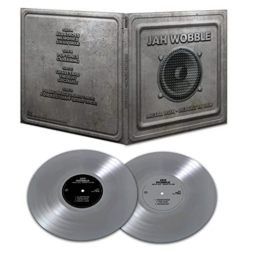 WOBBLE - METAL BOX - REBUILT IN DUB (SILVER VINYL) - Vinyl Record image 2