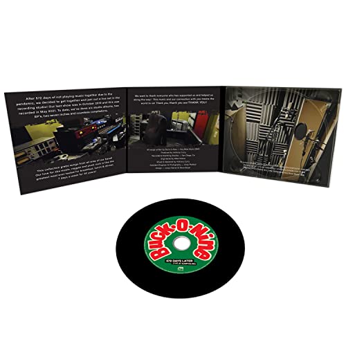 BUCK-O-NINE - 572 DAYS LATER - LIVE AT EARTHLING - CD image 2