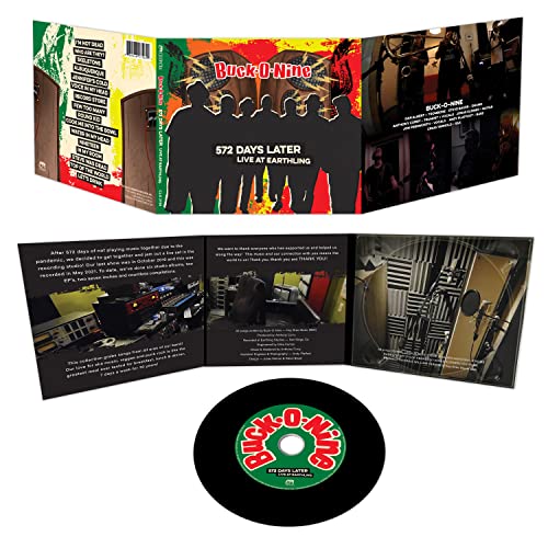 BUCK-O-NINE - 572 DAYS LATER - LIVE AT EARTHLING - CD image 3