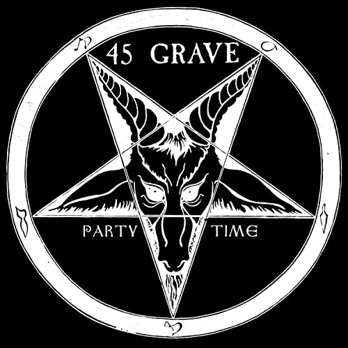 45 GRAVE - PARTY TIME (RED) - Vinyl Record 7