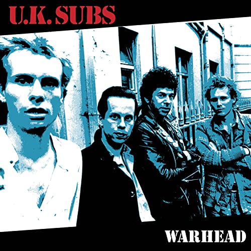 UK SUBS - WARHEAD / BLUE - Vinyl Record 7 image 1