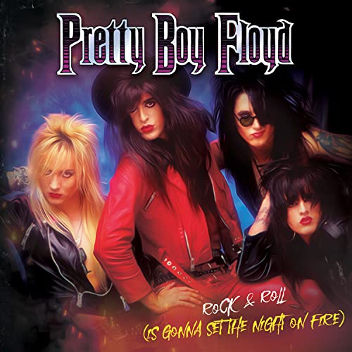 PRETTY BOY FLOYD - ROCK & ROLL (IS GONNA SET THE NIGHT ON FIRE) (RED) image 1
