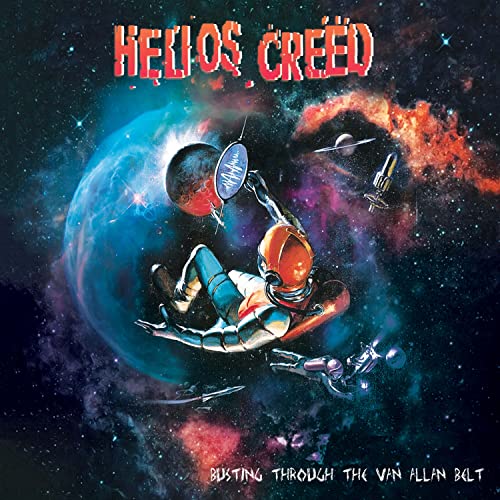 CREED - BUSTING THROUGH THE VAN ALLAN BELT - RED MARBLE - Vinyl Record image 1