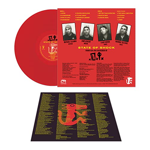 D.I. - STATE OF SHOCK - RED - Vinyl Record image 3