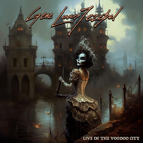 GENE LOVES JEZEBEL - LIVE IN THE VOODOO CITY - Vinyl Record image 1