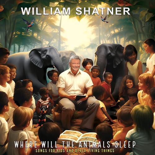 WILLIAM SHATNER - WHERE WILL THE ANIMALS SLEEP? - Vinyl Record image 1