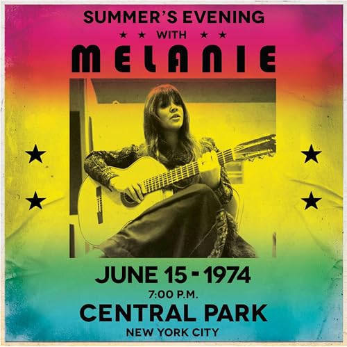 MELANIE - CENTRAL PARK 1974 - Vinyl Record image 1