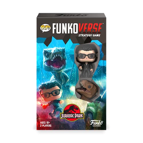 Pop Funkoverse : Jurassic Park 101 - Expandalone Strategy Game - Non-b image 1