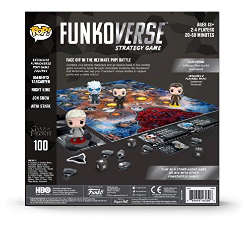 Pop Funkoverse : Game of Thrones 100 - Base Strategy Game - Non-book i image 2
