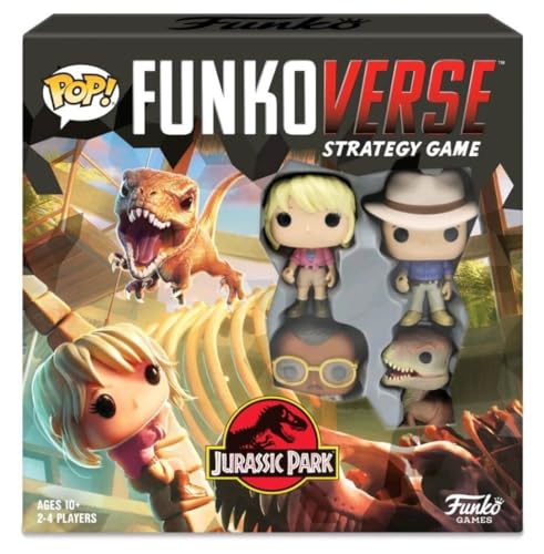 Pop Funkoverse : Jurassic Park 100 - Strategy Game - Non-book item image 1