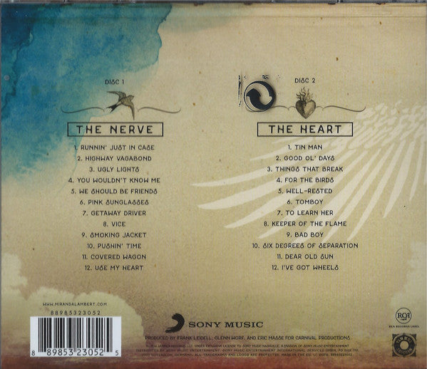 Miranda Lambert - Weight Of These Wings - CD image 2