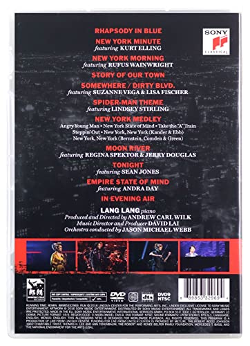 Lang Lang - Live from Lincoln Center presents New York Rhapsod - DVD image 2