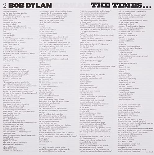Bob Dylan - Times They Are A-Changin' - Vinyl Record image 2