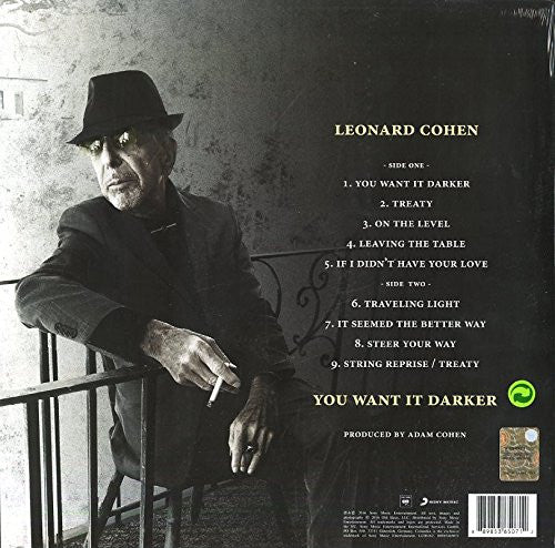 Leonard Cohen - You Want It Darker - Vinyl Record image 2