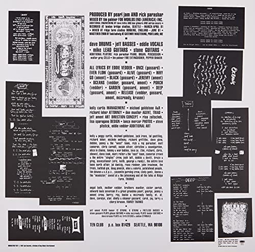 Pearl Jam - Ten - Vinyl Record image 3