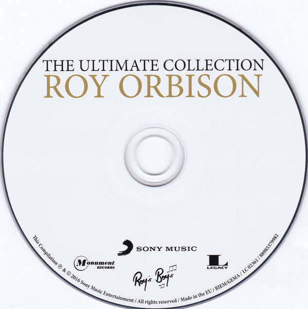 Roy Orbison - Ultimate Collection - CD image 4