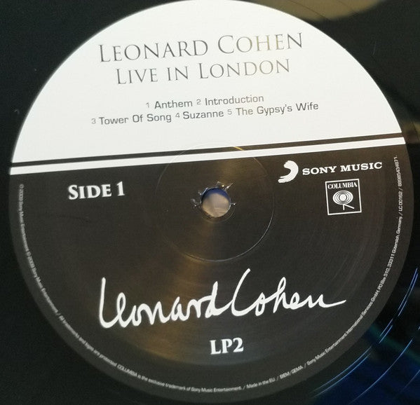 Leonard Cohen - Live In London - Vinyl Record image 5