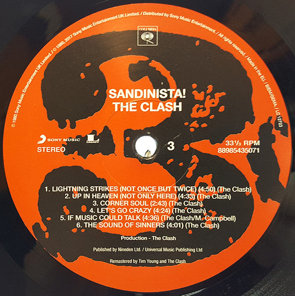 CLASH - Sandinista! - Vinyl Record3 image 5
