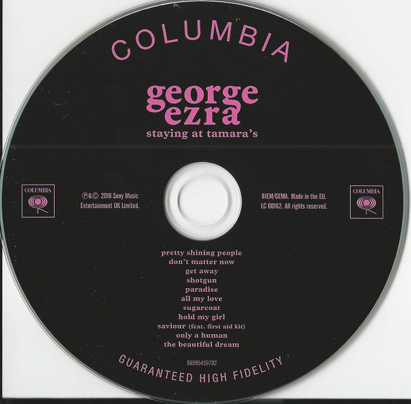 George Ezra - Staying At Tamara's - CD image 4