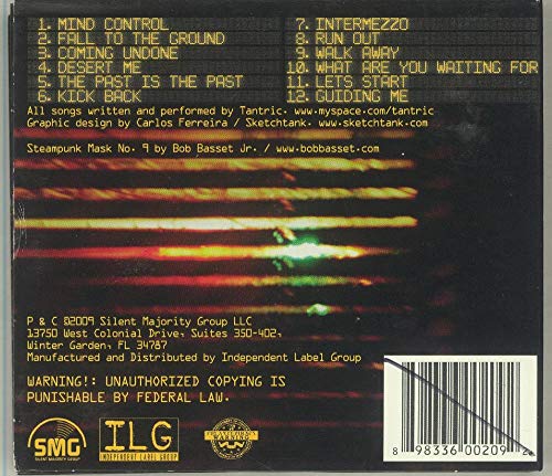 Tantric - Mind Control - CD image 2