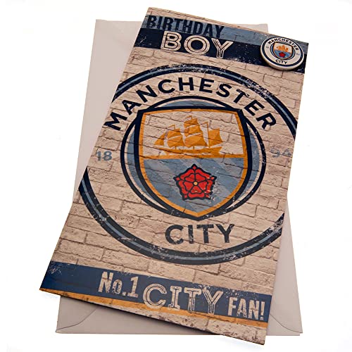 Manchester City FC - Birthday Card Boy - Cards & Gift Wrap image 2