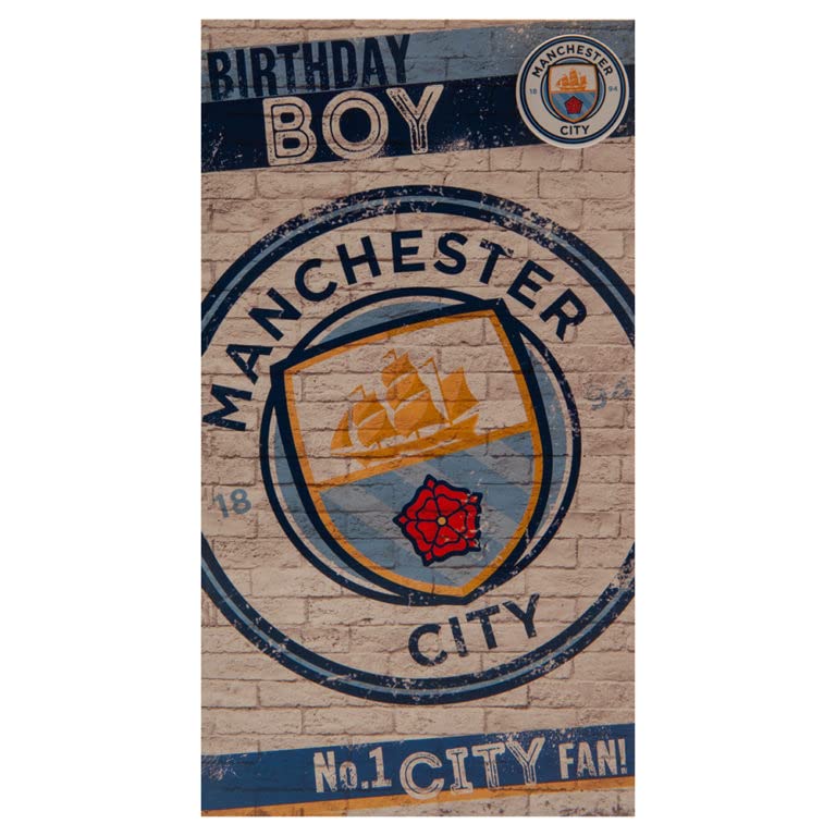 Manchester City FC - Birthday Card Boy - Cards & Gift Wrap image 5