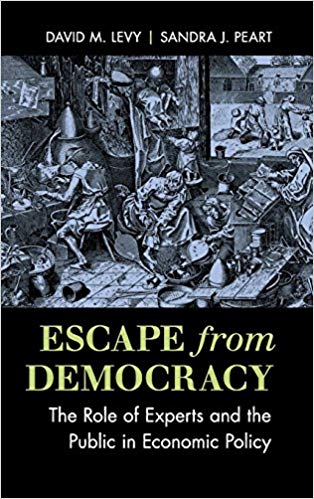 Escape from Democracy : The Role of Experts and the Public in Economic Policy