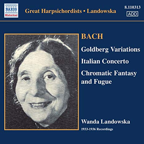 Goldberg Variations, Italian Concerto, Chromatic Fantasy And Fugue