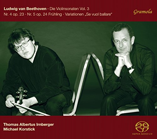 IRNBERGER/KORSTICK - BEETHOVEN:VIOLIN SONATAS V 3 - CD