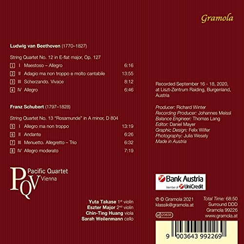 Ludwig van Beethoven - Beethoven/Schubert: <<1824>> - CD image 2