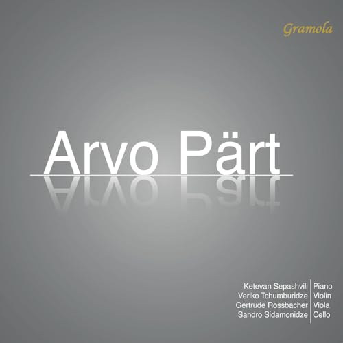 KETEVAN SEPASHVILI; - ARVO PART VERSPIEGELUNGEN - CD image 1