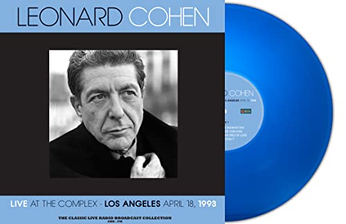 LEONARD COHEN - Live At The Complex 1993 (Blue Vinyl) - Vinyl Record image 1