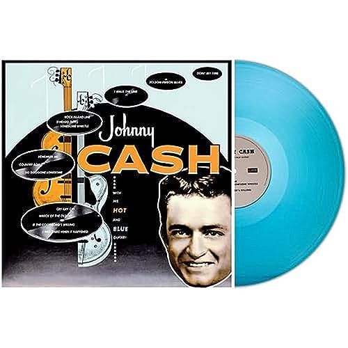 JOHNNY CASH - With His Hot And Blue Guitar (Coloured Vinyl) - Vinyl Re image 1