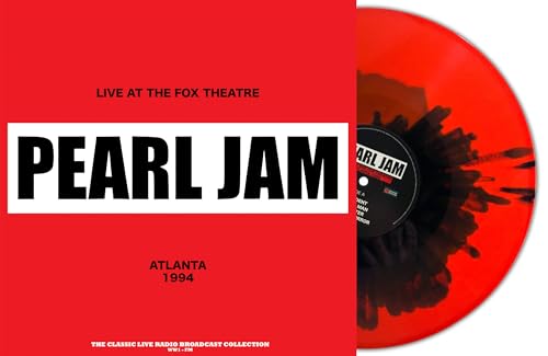 PEARL JAM - Live At The Fox Theatre 1994 (Red/Black Splatter Vinyl) - image 1