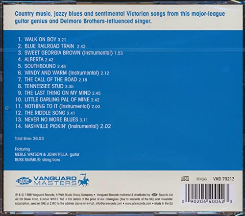 DOC WATSON - SOUTHBOUND - CD image 3