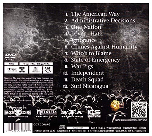 Sacred Reich - Live At Wacken - CD image 3