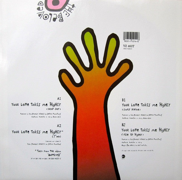 Beloved - Your Love Takes Me Higher - Used Vinyl Record 12" image 2