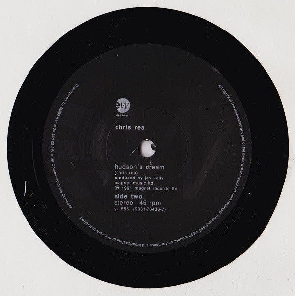 Chris Rea - Auberge - Used Vinyl Record 7" image 5